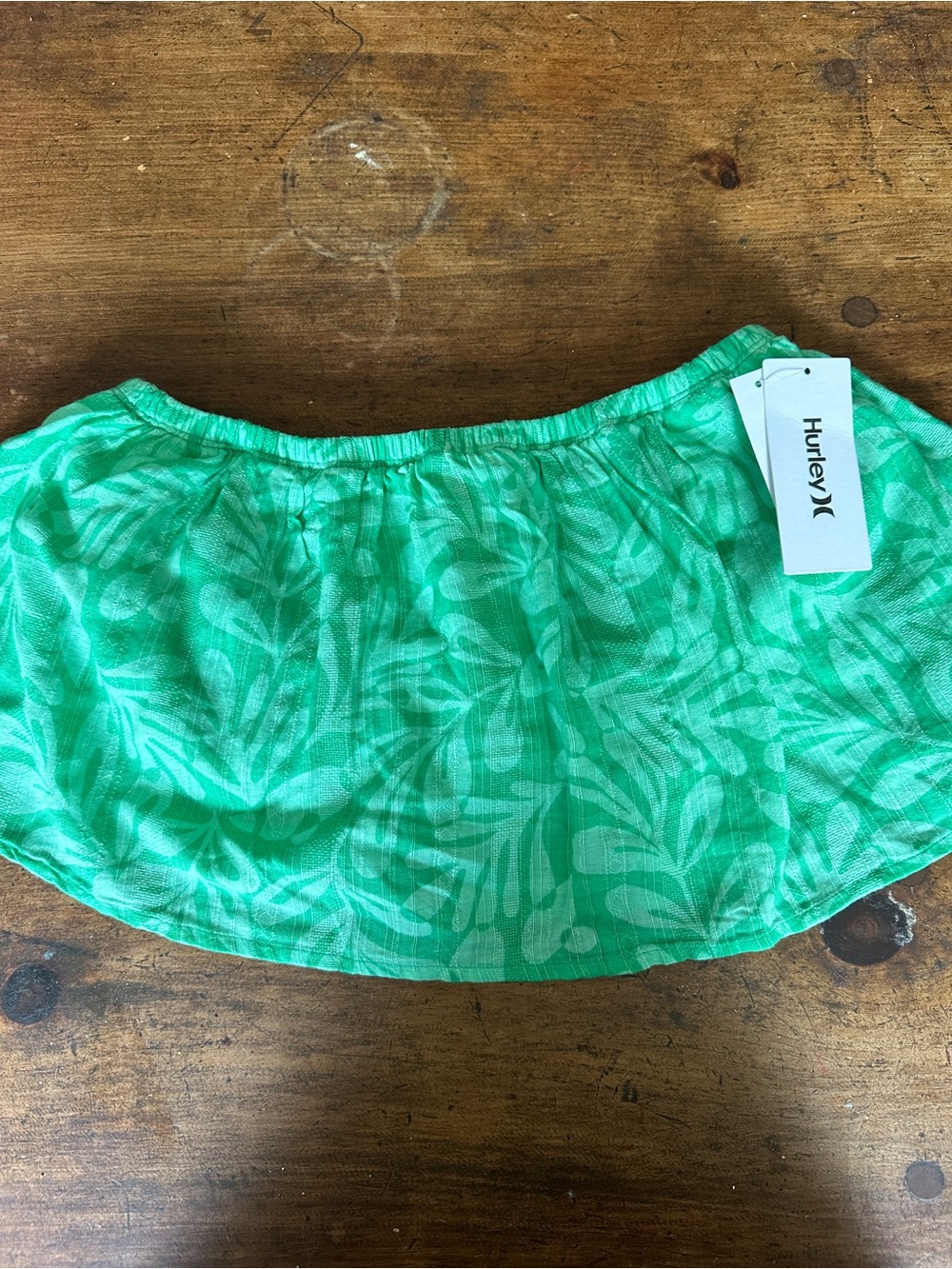 NWT Hurley Strapless top